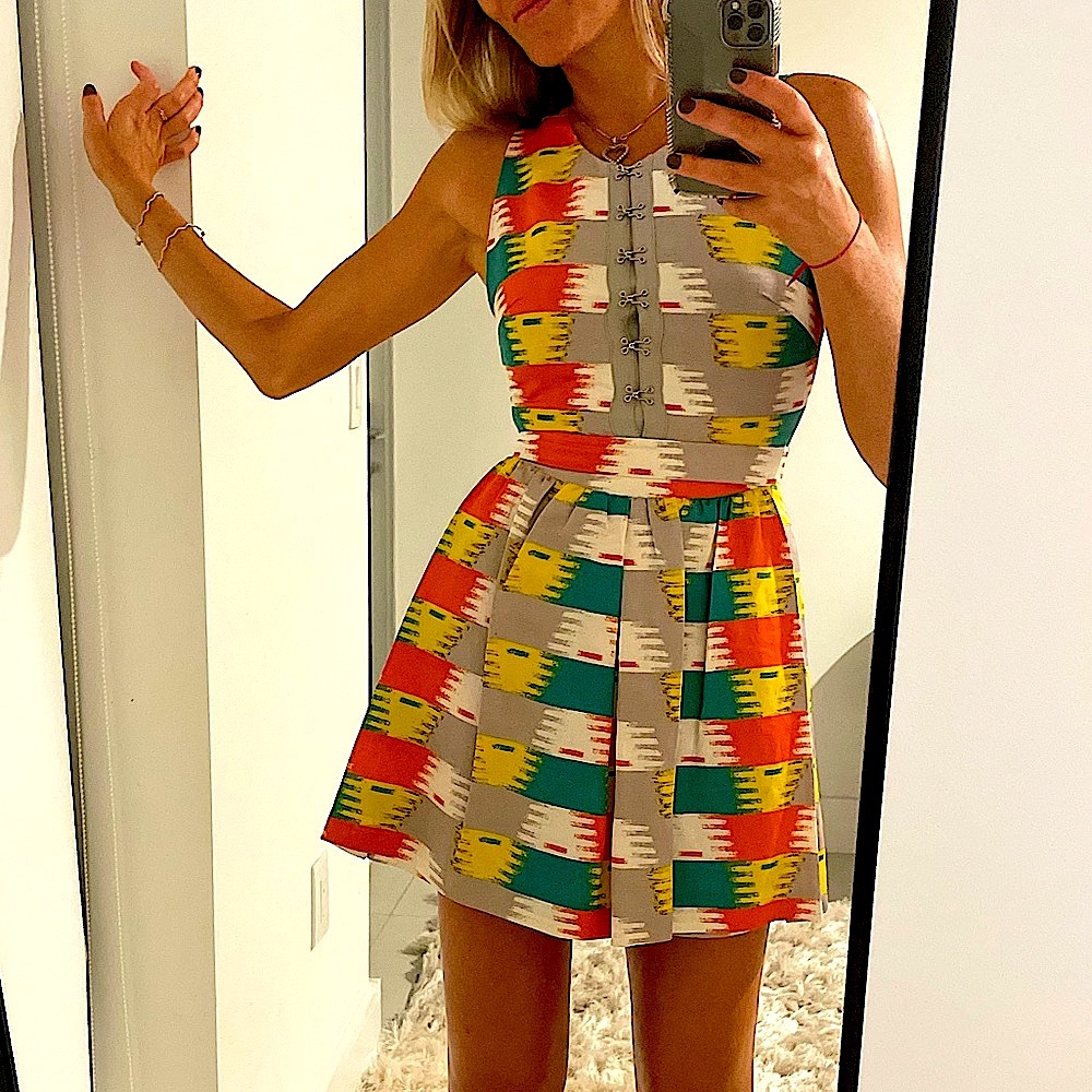 3.1 Phillip Lim Silk Printed Romper size 0